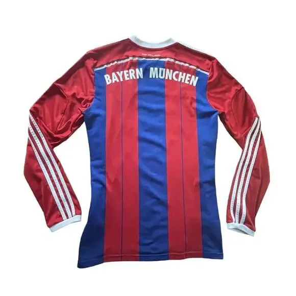 NEW FC Bayern Munich Munchen Bundesliga Football Soccer LS Jersey
